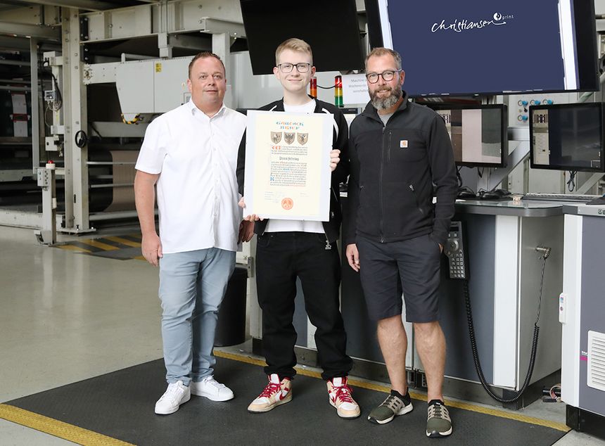 Sebatian Hucke, Pascal Festerling und Jens Erdmann