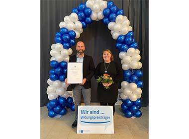 Ausgezeichneter Arbeitgeber: Christiansen Print erhält Bildungspreis 2022 der IHK Magdeburg