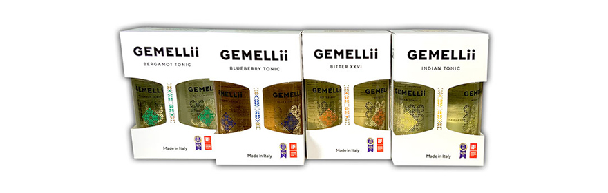 QR-Codes und Goldsimulationen veredeln digitalbedruckte Getränkeverpackung für GEMELLii