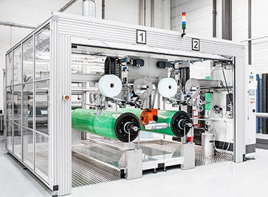 The tesa twinlock activation system for flexographic printing.