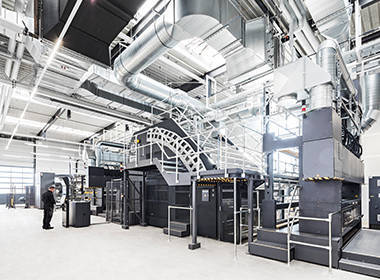 Digital printing press HP PageWide for the packaging industry